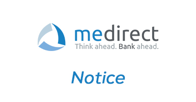 MeDirect Notice