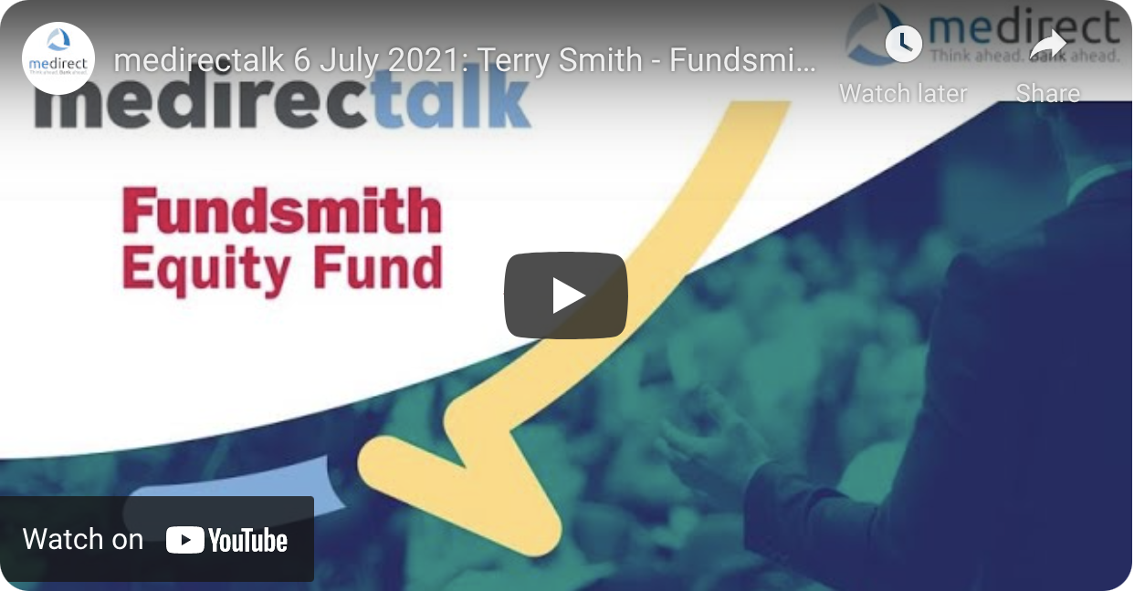 6 July 2021: Terry Smith – Fundsmith Equity Fund
