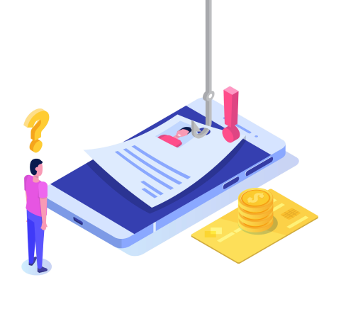 Phishing is a social engineering tactic where scammers seek to convince you to hand over your personal details often via malicious links or attachments, usually by email.