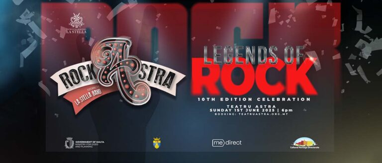 MeDirect is sponsoring RockAstra an annual concert held at Teatru Astra in Gozo and organised by the La Stella Philharmonic Society.