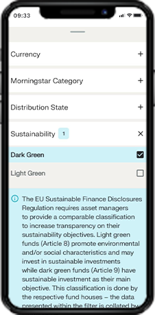 investing sustainably